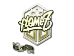 Sticker | FlameZ (Gold) | Paris 2023