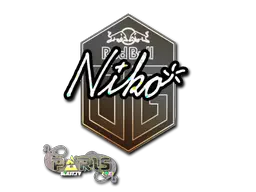 Sticker | niko (Glitter) | Paris 2023