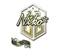 Sticker | niko (Gold) | Paris 2023