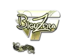 Sticker | biguzera (Gold) | Paris 2023