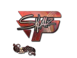 Sticker | skullz (Holo) | Paris 2023 Sticker | skullz (Holo) | Paris 2023