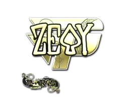 Sticker | zevy (Gold) | Paris 2023 Sticker | zevy (Gold) | Paris 2023