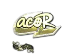 Sticker | acoR (Gold) | Paris 2023