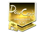 Sticker | DavCost (Gold) | Cluj-Napoca 2015