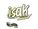 Sticker | isak (Gold) | Paris 2023