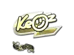 Sticker | Keoz (Gold) | Paris 2023
