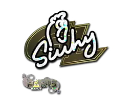 Sticker | siuhy (Glitter) | Paris 2023 Sticker | siuhy (Glitter) | Paris 2023