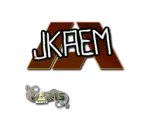 Sticker | jkaem (Glitter) | Paris 2023
