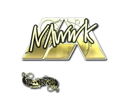 Sticker | nawwk (Gold) | Paris 2023 Sticker | nawwk (Gold) | Paris 2023