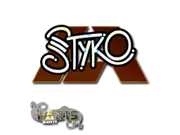 Sticker | STYKO (Glitter) | Paris 2023 Sticker | STYKO (Glitter) | Paris 2023