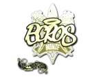 Sticker | BOROS (Gold) | Paris 2023