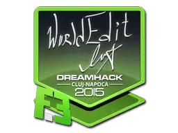 Sticker | WorldEdit | Cluj-Napoca 2015 Sticker | WorldEdit | Cluj-Napoca 2015