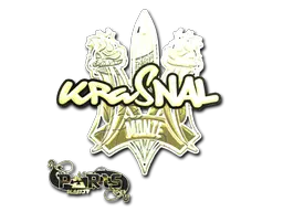 Sticker | kRaSnaL (Gold) | Paris 2023 Sticker | kRaSnaL (Gold) | Paris 2023