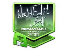 Sticker | WorldEdit (Foil) | Cluj-Napoca 2015 Sticker | WorldEdit (Foil) | Cluj-Napoca 2015