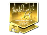 Sticker | WorldEdit (Gold) | Cluj-Napoca 2015