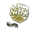 Sticker | nitr0 (Gold) | Paris 2023