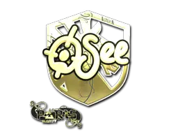 Sticker | oSee (Gold) | Paris 2023 Sticker | oSee (Gold) | Paris 2023