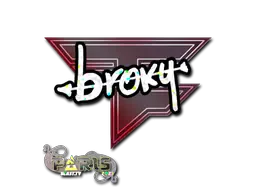 Sticker | broky (Glitter) | Paris 2023 Sticker | broky (Glitter) | Paris 2023