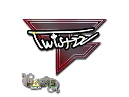 Sticker | Twistzz (Glitter) | Paris 2023 Sticker | Twistzz (Glitter) | Paris 2023