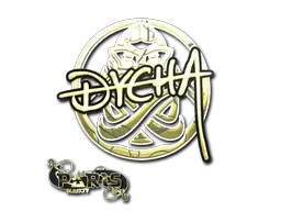 Sticker | Dycha (Gold) | Paris 2023 Sticker | Dycha (Gold) | Paris 2023