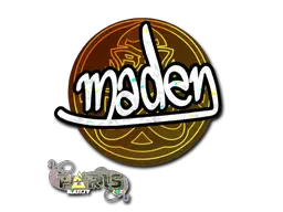 Sticker | maden (Glitter) | Paris 2023 Sticker | maden (Glitter) | Paris 2023