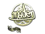Sticker | maden (Gold) | Paris 2023