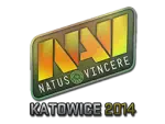 Sticker | Natus Vincere (Holo) | Katowice 2014