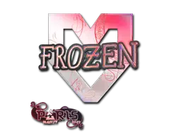 Sticker | frozen (Holo) | Paris 2023