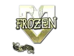 Sticker | frozen (Gold) | Paris 2023