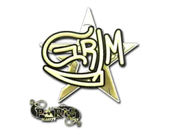 Sticker | Grim (Gold) | Paris 2023 Sticker | Grim (Gold) | Paris 2023