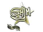 Sticker | Grim (Gold) | Paris 2023