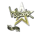 Sticker | hallzerk (Gold) | Paris 2023