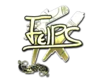 Sticker | felps (Gold) | Paris 2023