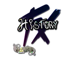 Sticker | History (Glitter) | Paris 2023