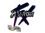 Sticker | History (Glitter) | Paris 2023