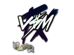 Sticker | v$m (Glitter) | Paris 2023