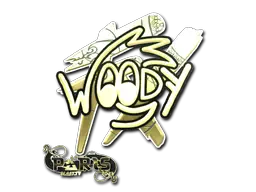 Sticker | WOOD7 (Gold) | Paris 2023 Sticker | WOOD7 (Gold) | Paris 2023