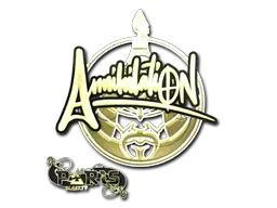 Sticker | ANNIHILATION (Gold) | Paris 2023
