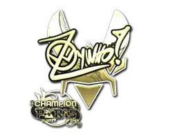 Sticker | ZywOo (Gold, Champion) | Paris 2023 Sticker | ZywOo (Gold, Champion) | Paris 2023