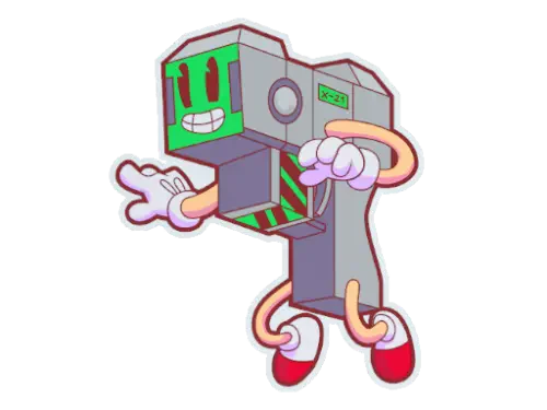 Sticker | Retro Zeus Sticker | Retro Zeus
