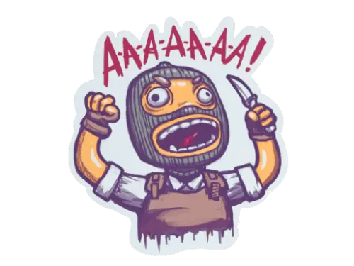 Sticker | Angry T