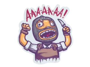 Sticker | Angry T