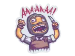 Sticker | Angry T