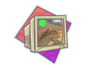 Sticker | Old School (Lenticular)