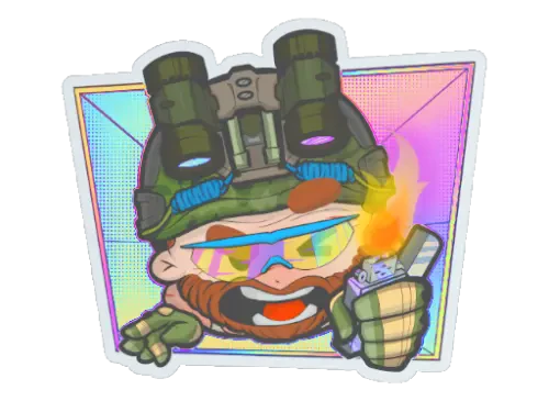 Sticker | Try Hard (Holo)