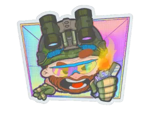 Sticker | Try Hard (Holo)