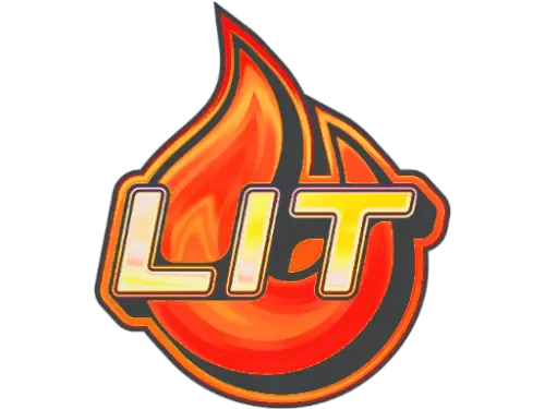 Sticker | Lit (Holo) Sticker | Lit (Holo)