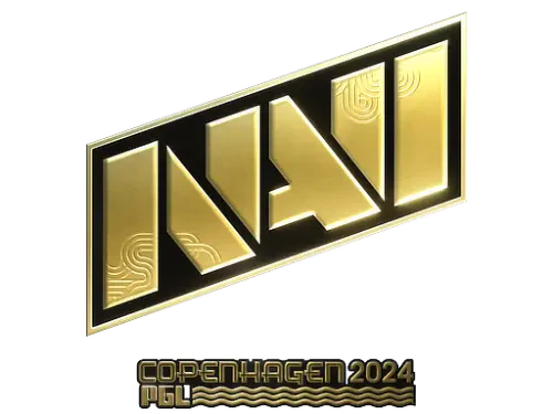 Sticker | Natus Vincere (Gold) | Copenhagen 2024 Sticker | Natus Vincere (Gold) | Copenhagen 2024