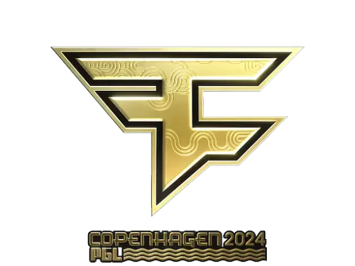 Sticker | FaZe Clan (Gold) | Copenhagen 2024 Sticker | FaZe Clan (Gold) | Copenhagen 2024