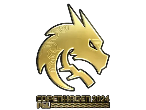 Sticker | Team Spirit (Gold) | Copenhagen 2024 Sticker | Team Spirit (Gold) | Copenhagen 2024